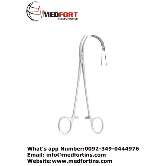  Mixter-Baby Dissecting and Ligature Forcep, Strongly Curved 13 cm - 5"