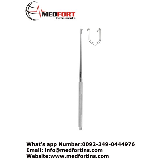  Joseph Mucosa Hook, 16.5 cm - 6 1/2" Width 10.0 mm