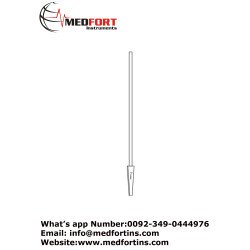  Wullstein Micro Suction Tube, 4.5 cm - 1 3/4" Diameter 0.6 mm Ø