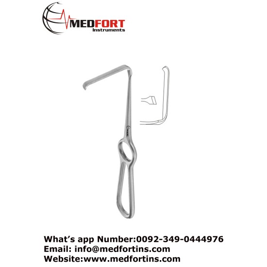 Kirsch Retractor Left, 21 cm - 8 1/4" Blade Size 60 x 11 mm