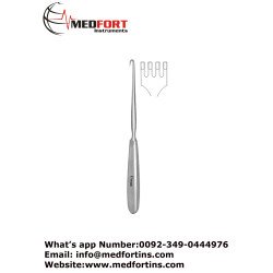 Volkmann Retractor, 4 Blunt Prongs - Hollow Handle 21.5 cm - 8 1/2"