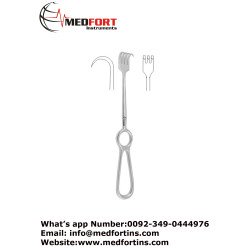  Kocher Retractor,3 Sharp Prongs 22 cm - 8 3/4"