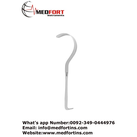 Deaver Retractor, 33 cm - 13" Blade Width 25 mm