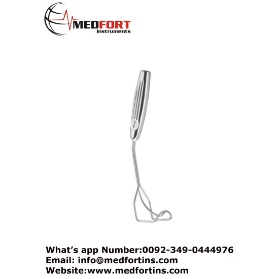 Mikulicz Liver Retractor, 25 cm - 9 3/4" Blade Size 90 x 35 mm