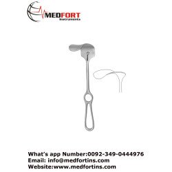  Kocher Retractor, 25 cm - 9 3/4" Blade Size 80 x 65 mm