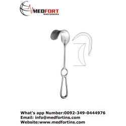 Fritsch Retractor, 25 cm - 9 3/4" Blade Size 49 x 61 mm