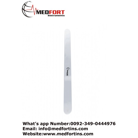  Tuffier Abdominal Spatula Tapered, Blade Width - 20 cm (8), 16 x 25 mm