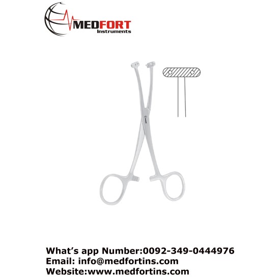  Martel-Rees Face-Lift Forcep, 13.5 cm