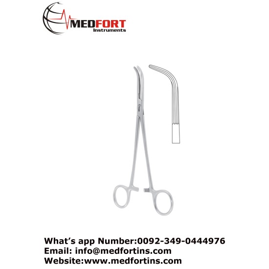 Lahey Bile Duct Clamp, 22.5 cm - 8 3/4"