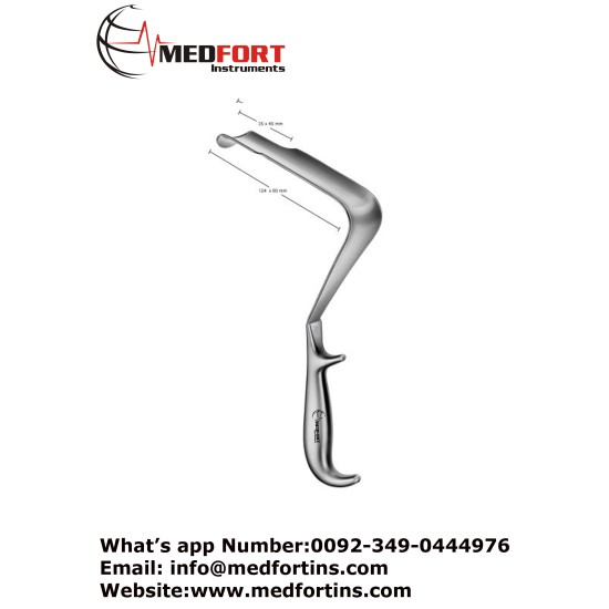 MARKS DEEP PELVIC RETRACTOR, 7" (178MM)