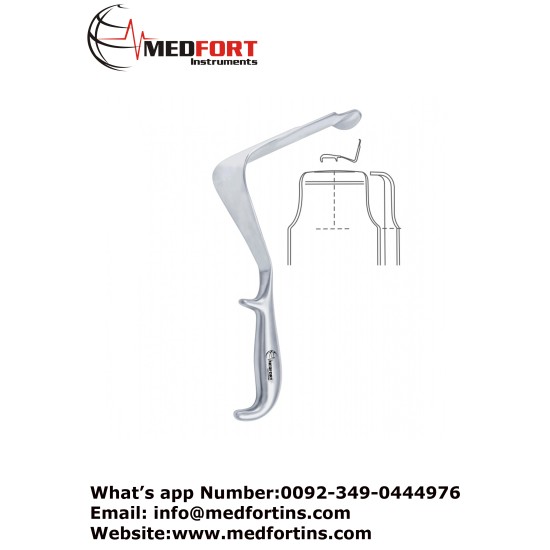  MARKS DEEP PELVIC RETRACTOR, 7" (178MM)