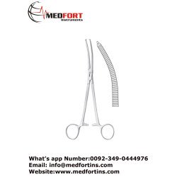  Berkeley-Bonney Hysterectomy Forcep, Curved 20 cm - 8"