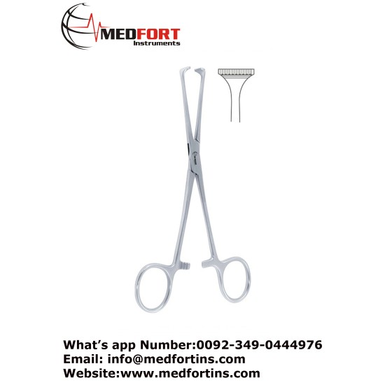 Allis-Adair Intestinal and Tissue Grasping Forcep, 10 x 11 Teeth