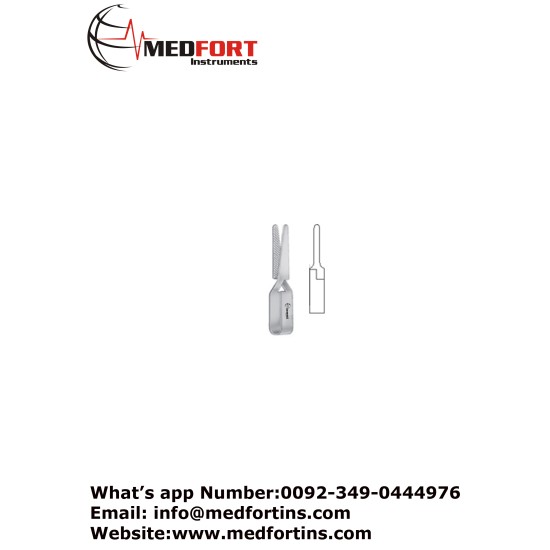  Biemer Vessel Clip, 17 mm Jaw Opening - Jaw Length 7 mm - 5 mm