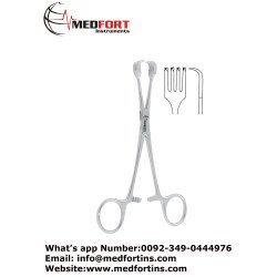 "Braun Tenaculum Forcep, 16 cm - 6 1/4"" " "Braun Tenaculum Forcep, 16 cm - 6 1/4"" "