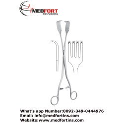 "Pratt Tenaculum Forcep, 26.5 cm - 10 1/2"" " "Pratt Tenaculum Forcep, 26.5 cm - 10 1/2"" "