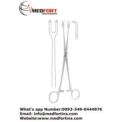 Schroeder Tenaculum Forcep, Straight - 2 x 2 Teeth 25 cm - 9 3/4" Schroeder Tenaculum Forcep, Straight - 2 x 2 Teeth 25 cm - 9 3/4"