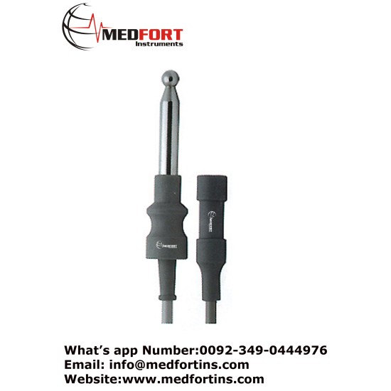 Diathemry Cable, Generator Connector: Stan, Bovie 8mm Plug