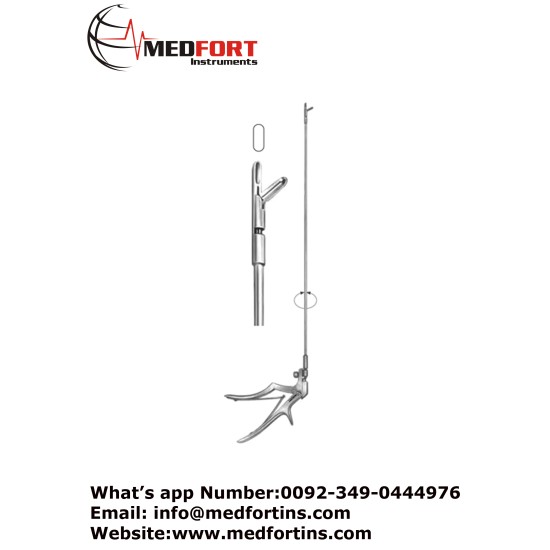 Rectal Biopsy Forcep, Without Handle Rotatable 42 cm