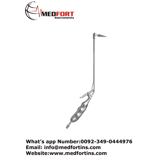 Suction Hemorrhoidal Ligator, Complete Angled 30° Down - With 10 mm