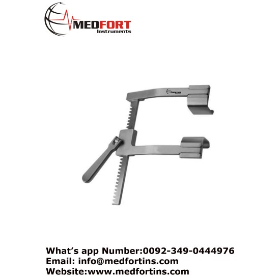 Rib Spreader, Complete With 3 Pairs of Blades 