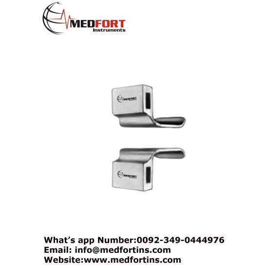  Lateral Blades Pair, Blade Size 50 x 50 mm
