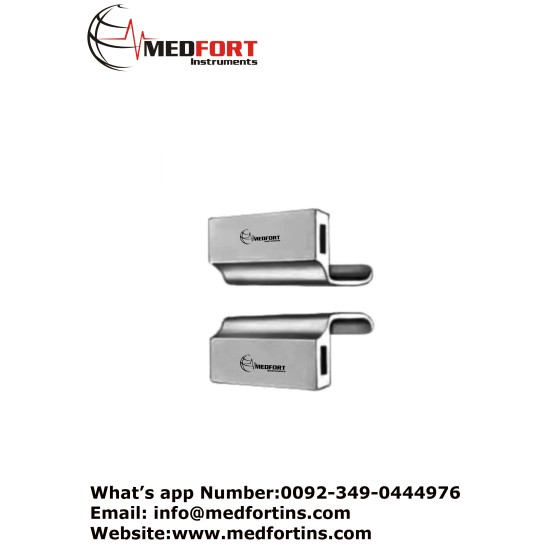  Lateral Blades Pair, Blade Size 50 x 80 mm
