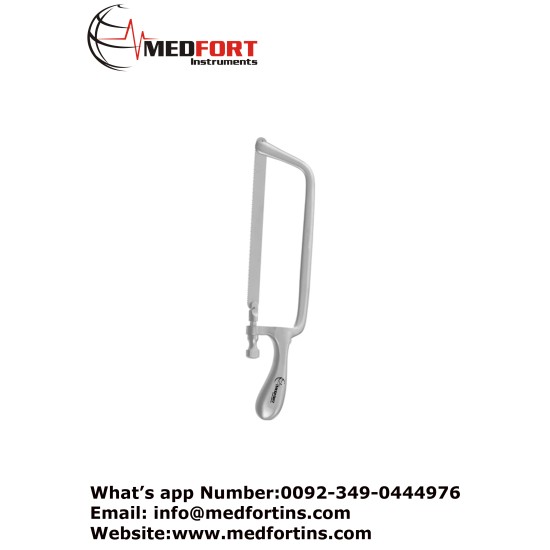 Charriere Amputation Saw, Complete With Saw Blade Ref:- OR-010-92 35 cm - 13 3/4"