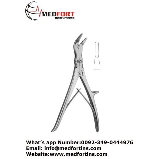 Echlin Bone Rongeur, Compound Action 23 cm - 9" Bite Size 4 x 10 mm