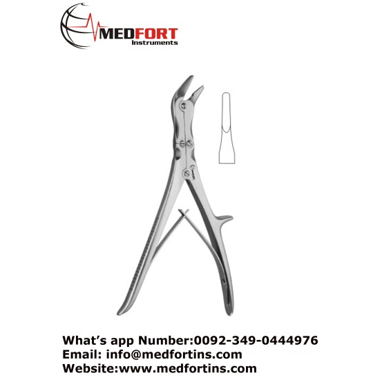 Echlin Bone Rongeur, Compound Action 23 cm - 9" Bite Size 3 x 10 mm