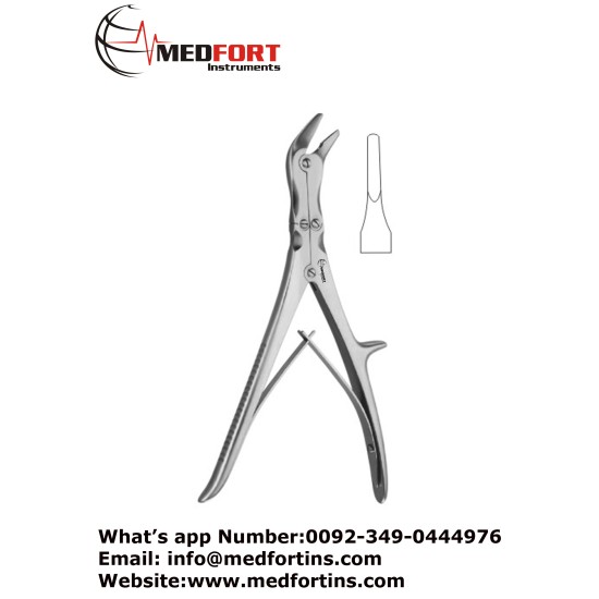 Echlin Bone Rongeur, Compound Action 23 cm - 9" Bite Size 2 x 10 mm