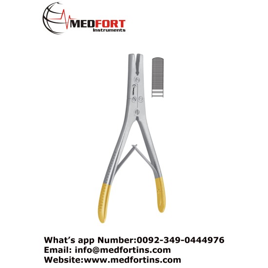  Combi-Flat Nose Plier, Parallel Grip - Compound Action 18 cm - 7"