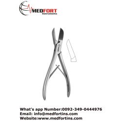  Liston Bone Cutting Forcep, Curved 14 cm - 5 1/2"