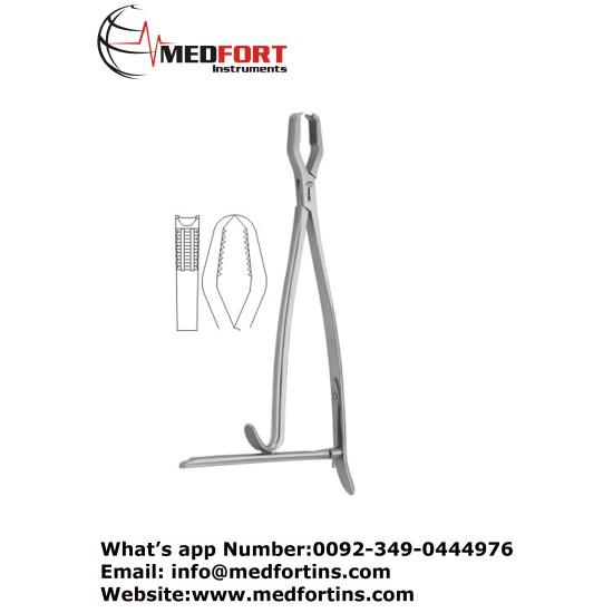 Verbrugge Bone Holding Forcep, 25 cm - 9 3/4"