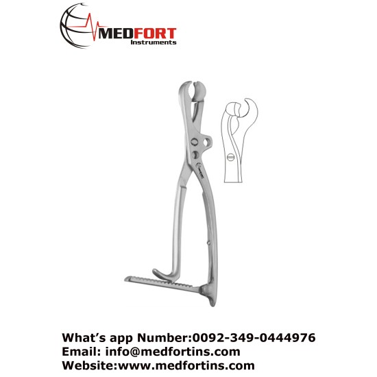  Lambotte Bone Holding Forcep Straight, 22 cm - 8 3/4"
