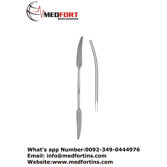 Putti Bone Rasp Curved, Straight 27 cm - 10 3/4"