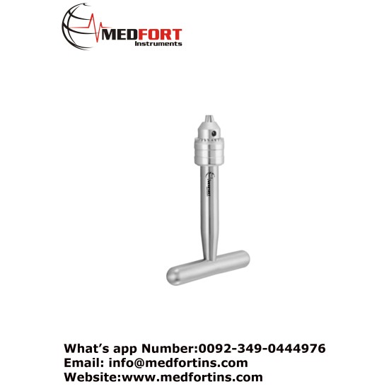  Drill Handle With Chuck, With Key Standard