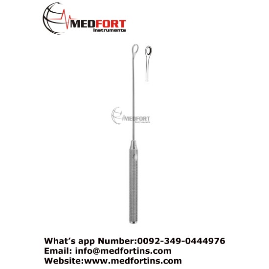 Coakley Antrum Curette, 17 cm - 6 3/4"