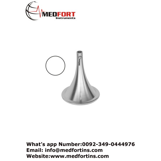  Hartmann Ear Speculum, 3.6 cm / 1 1/2" Diameter 7.5 mm