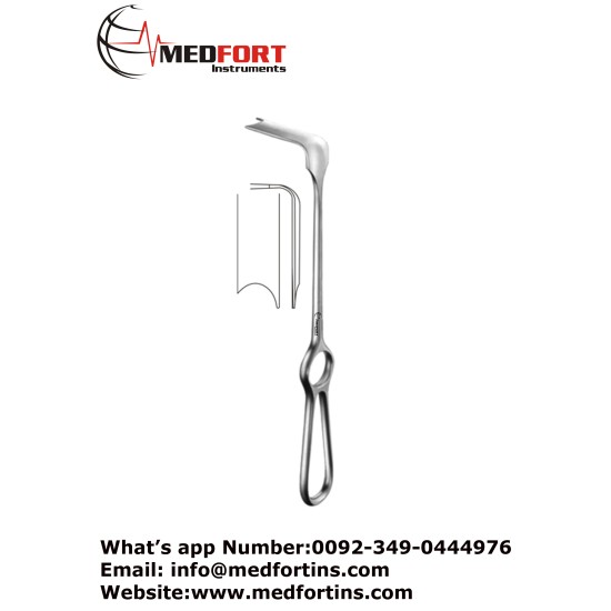 Zygomatic Retractor, Left 23 cm - 9" Blade Size 20 x 50 mm