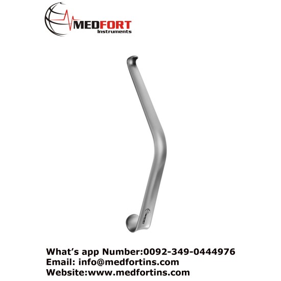 Obwegeser Channel Retractor, 17 cm - 6 3/4" Blade Width 8 mm