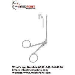 Wire Bending Forceps, Bent Downwards 8 cm - 3" Jaw Size 6.0 x 0.8 mm