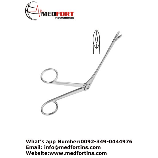 Weil-Blakesley Nasal Cutting Forcep,  Straight - Fig. 4 12 cm - 4 3/4" Bite Size 5.0 mm  