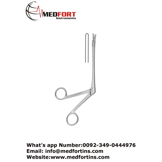  Struycken Nasal Cutting Forcep, 12 cm - 4 3/4" Bite Size 1.2 mm