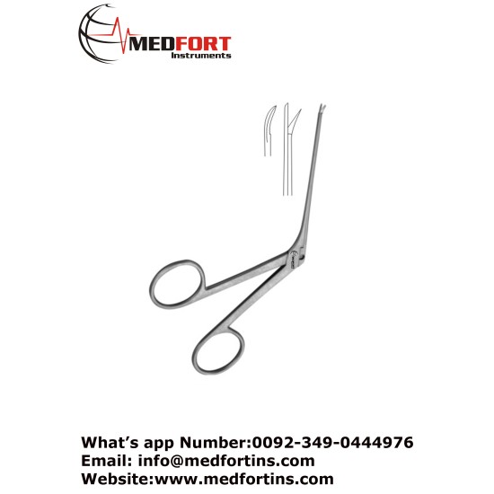 Bellucci Micro Scissor Right, Very Fine 8 cm - 3" Blade Size 4.0 x 0.8 mm