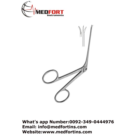 Bellucci Micro Scissor Left, Very Fine 8 cm - 3" Blade Size 4.0 x 0.8 mm