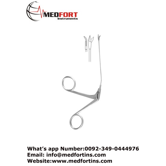 Wullstein Micro Scissor Left, 8 cm - 3" Blade Size 4.0 x 1.8 mm