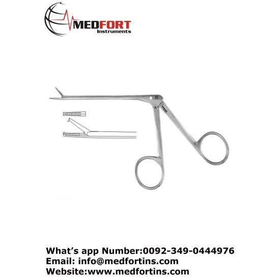  Hartmann Alligator Forceps, 1 x 2 Teeth 14 cm - 5 1/2"
