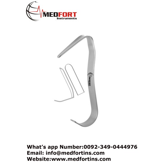  Converse Nasal Retractor, 10.5 cm / 4" Blade Size 44 x 11 mm