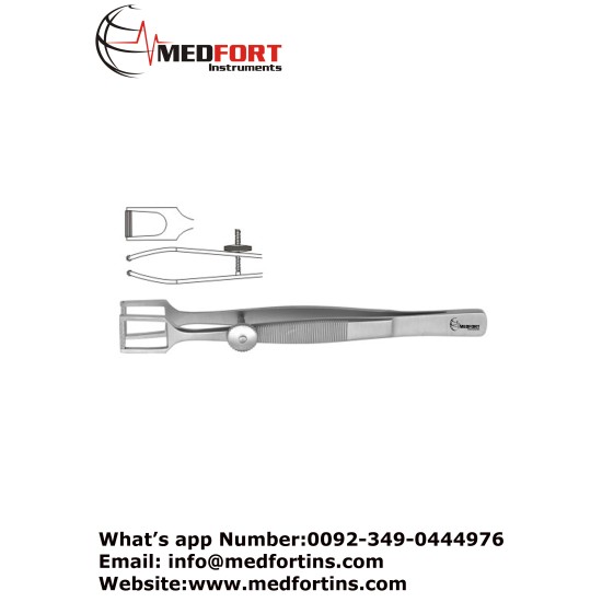 Cottle Columella Forcep, 11 cm - 4 1/4" Width 12.0 mm